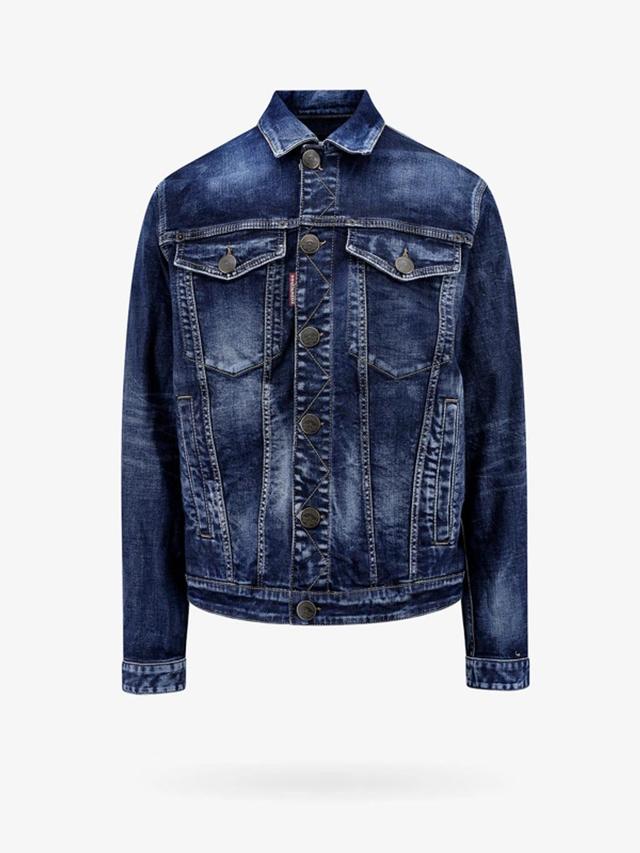 DSQUARED2 Denim Jacket In Blue Product Image