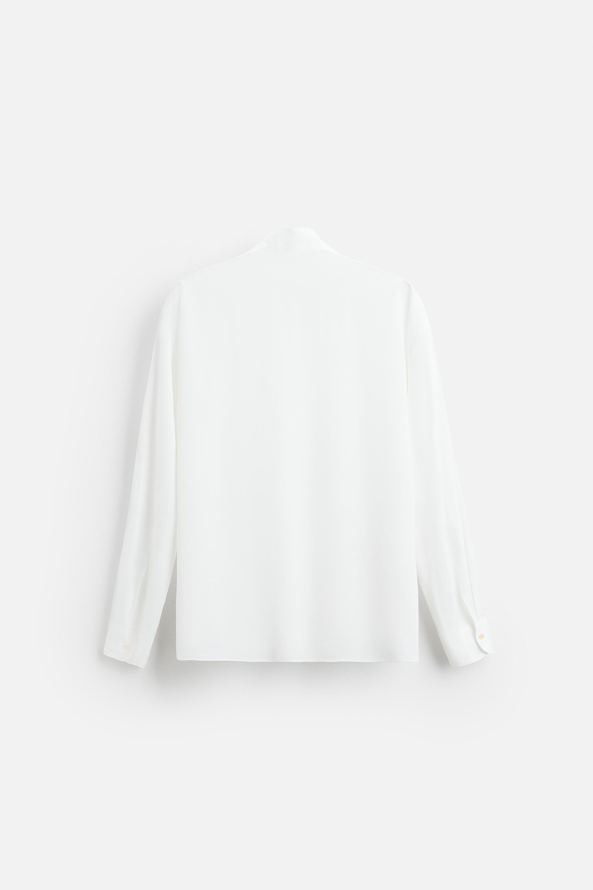 FLOWY BOW SHIRT Product Image