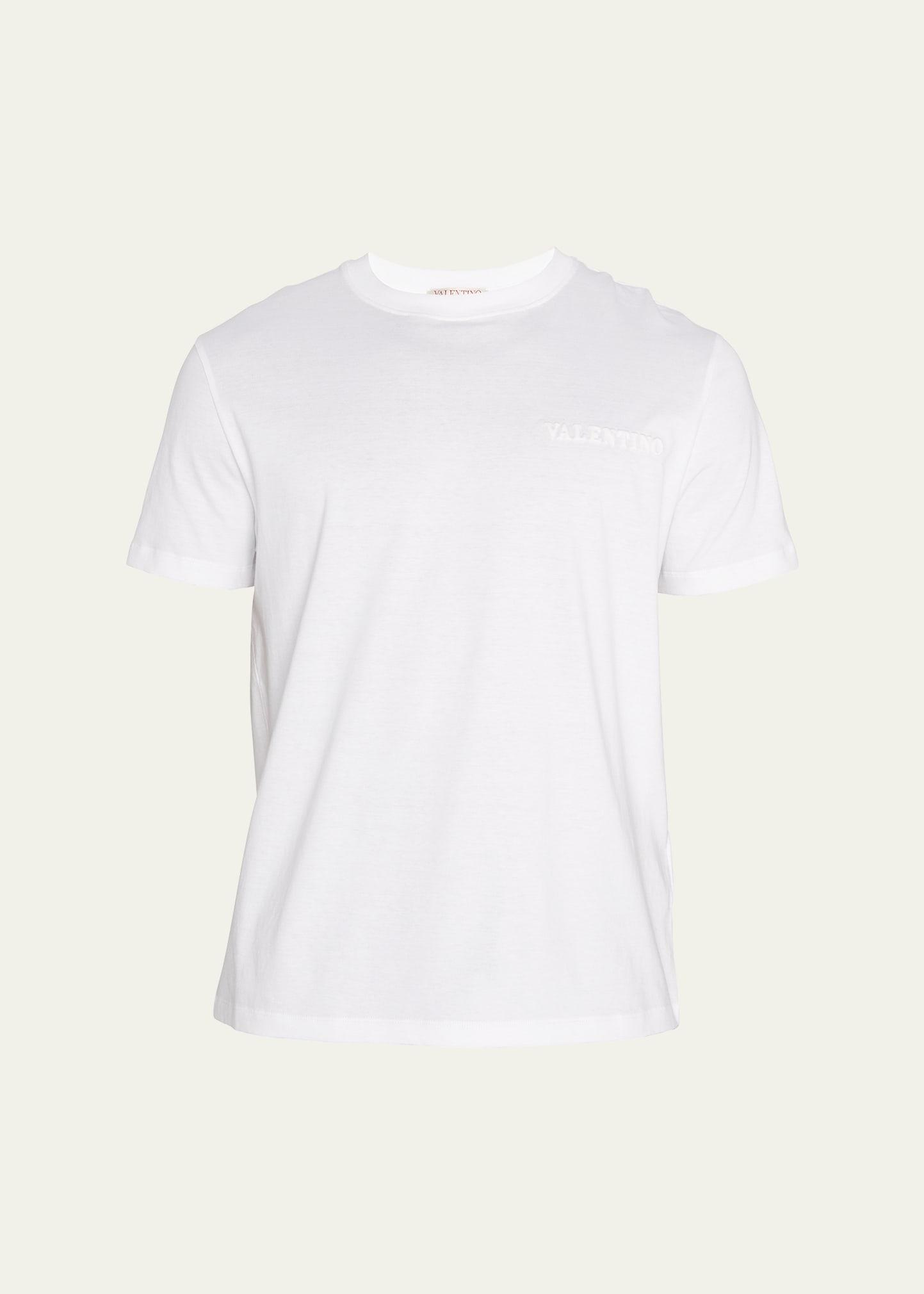 Mens Solid Logo Jersey T-Shirt Product Image