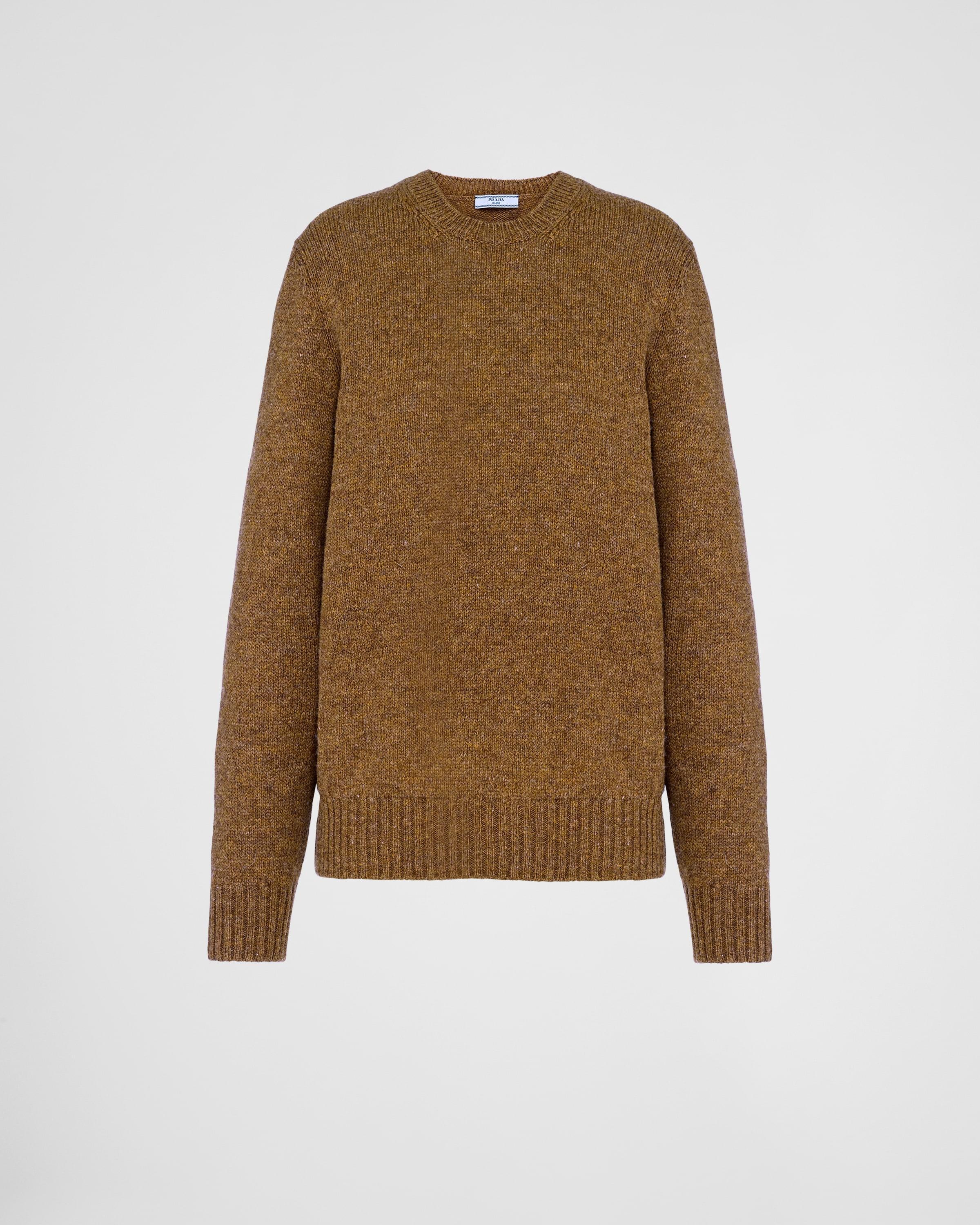 Wool and cashmere crew-neck sweater Product Image