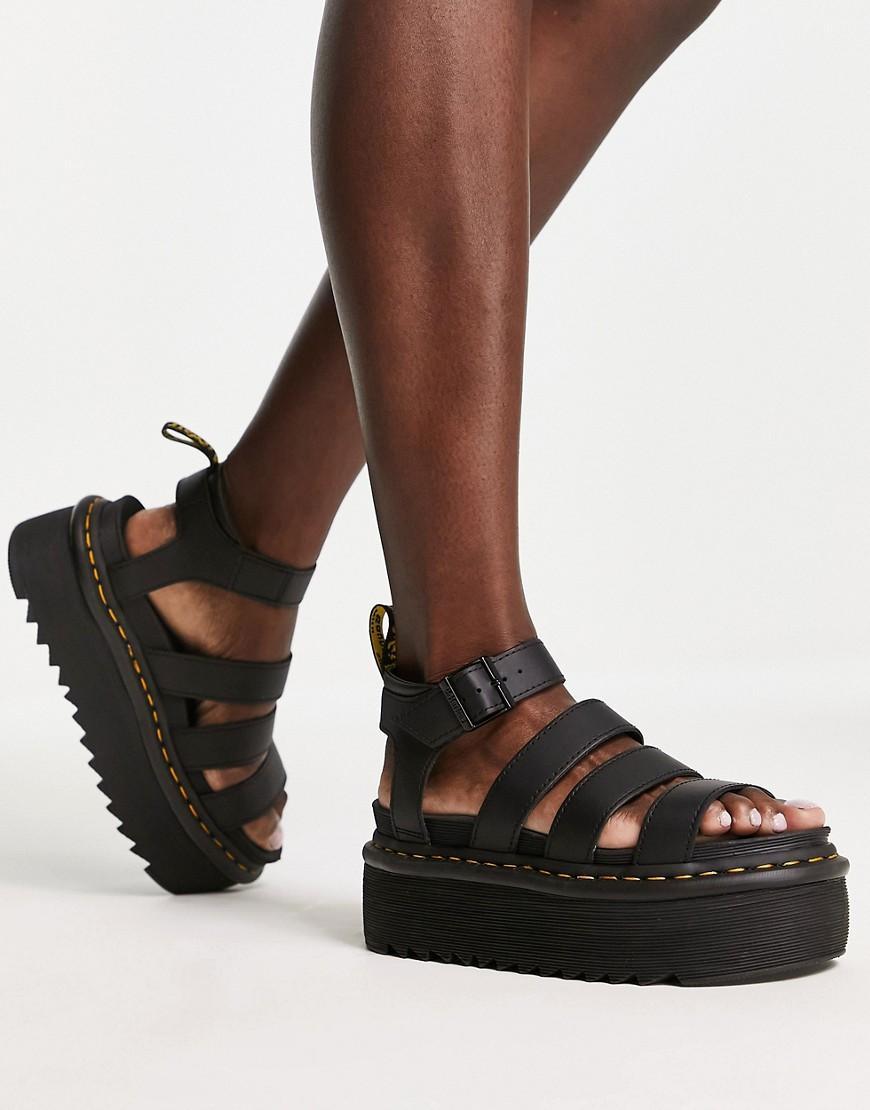 Dr. Martens Blaire Quad Platform Strappy Sandal Product Image