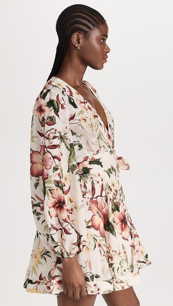 Zimmermann Lexi Wrap Short Dress | Shopbop Product Image