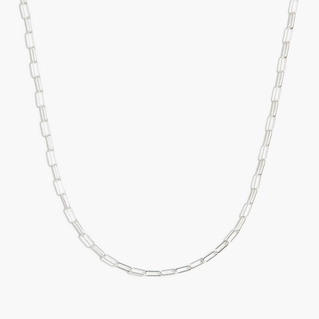 T-bar paper-clip link chain necklace Product Image