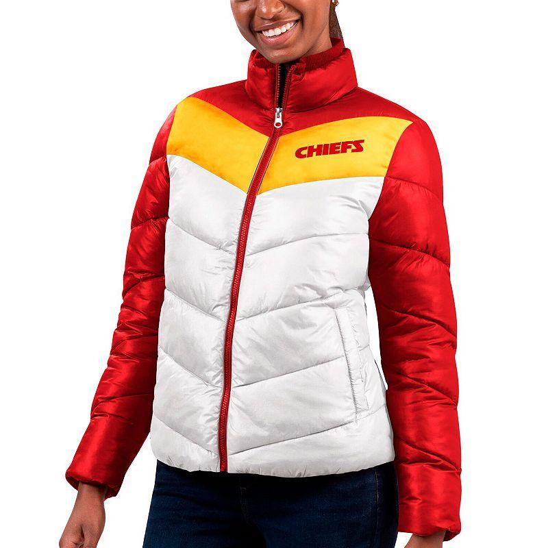 Womens G-III 4Her by Carl Banks /Red Kansas City Chiefs New Star Quilted Full-Zip Jacket Product Image