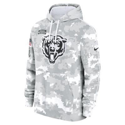 Chicago Bears Salute to Service Primary Edge Club Men's Nike NFL Pullover Hoodie Product Image