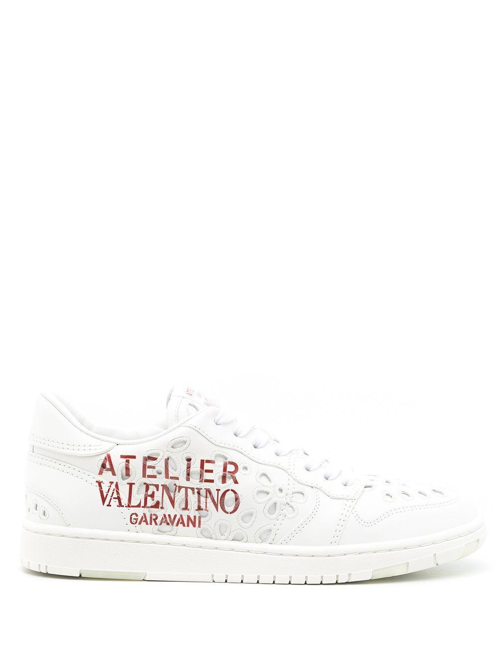 VALENTINO GARAVANI Valentino Atelier Shoes 08 San Gallo Edition Sneakers In White Product Image