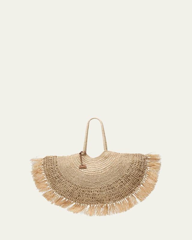 Womens Lucia Straw Tote Bag Product Image