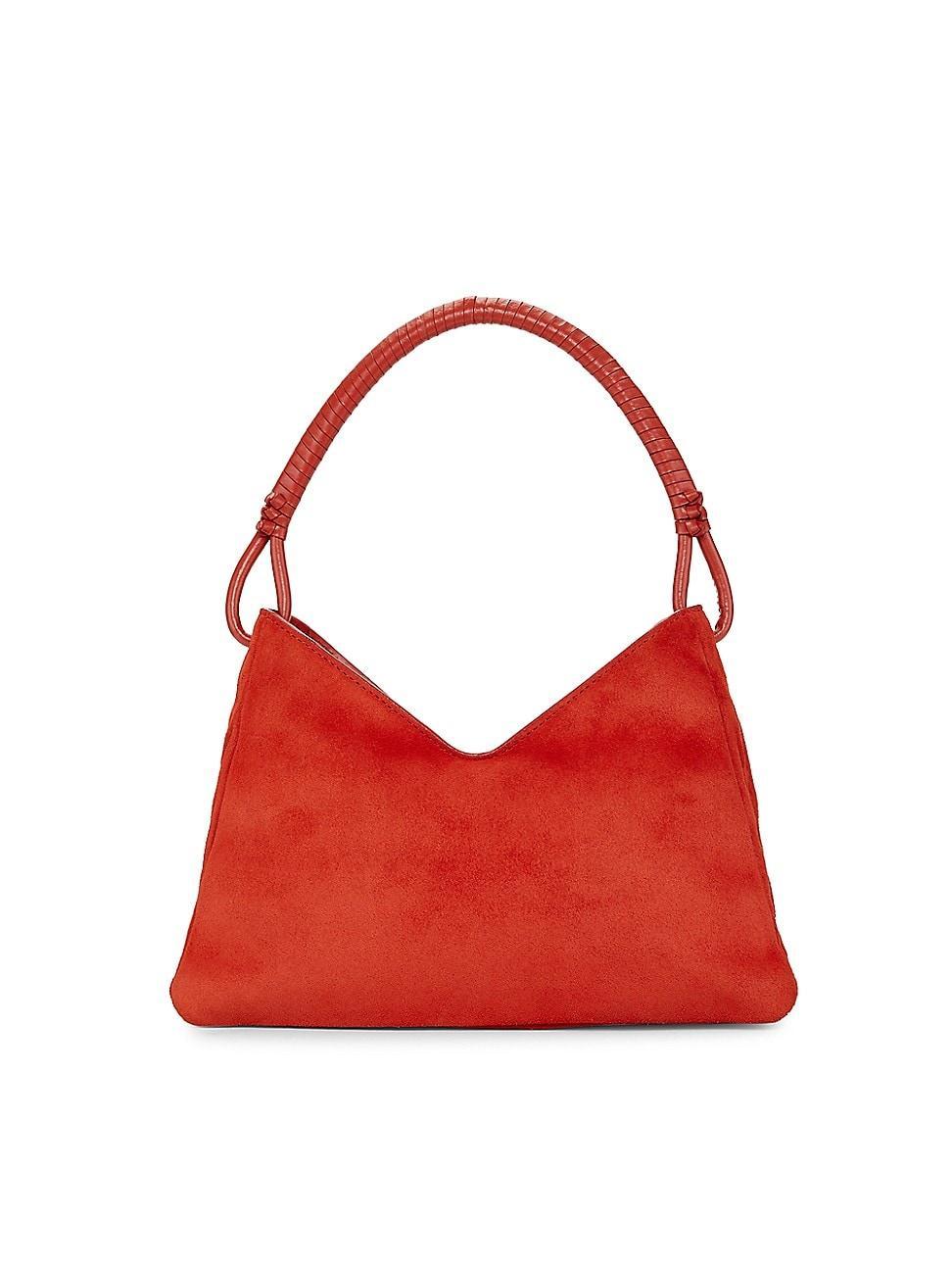 Womens Valerie Suede Shoulder Bag Product Image