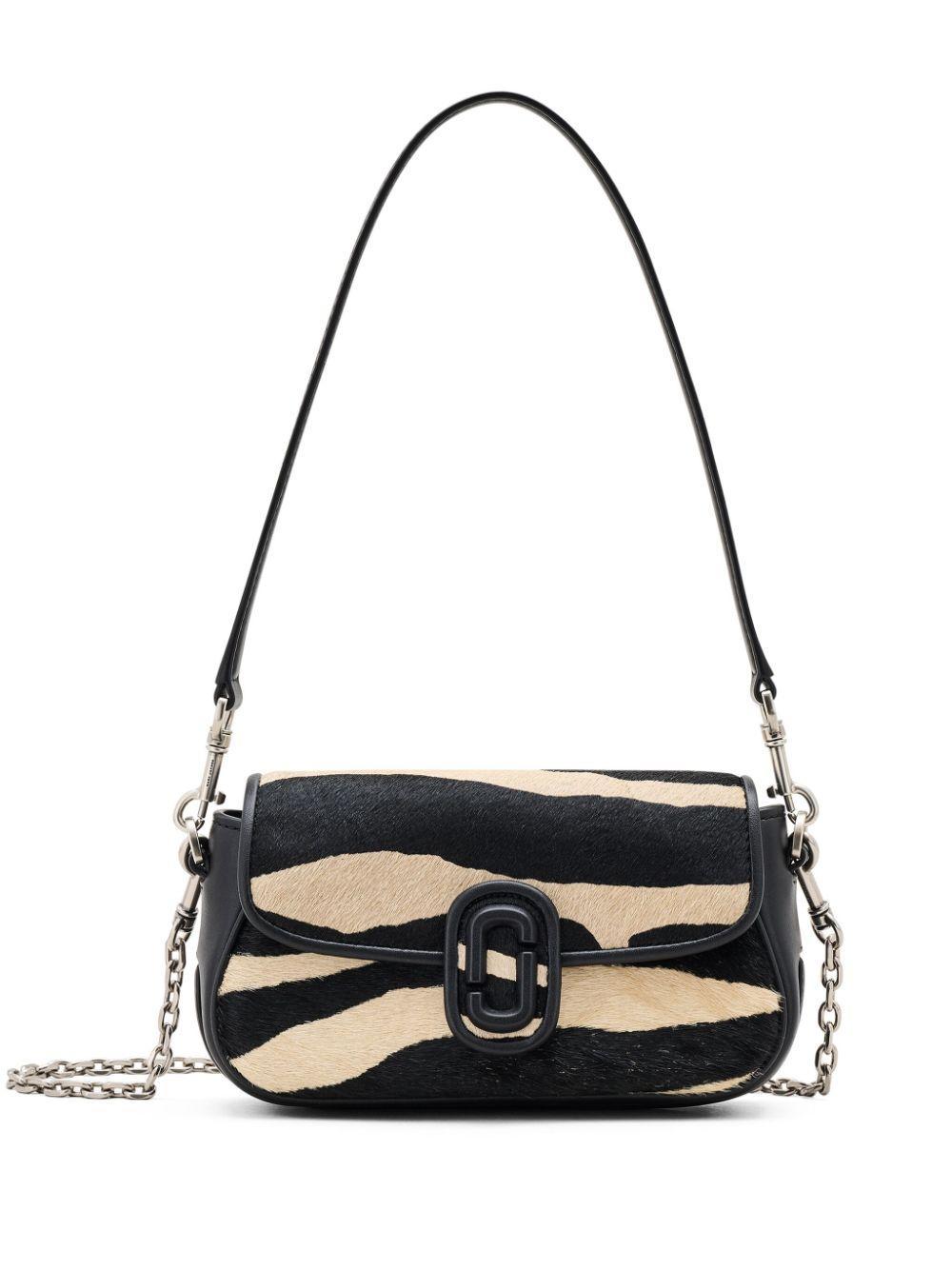 The Clover Zebra-print Shoulder Bag In Multi Product Image