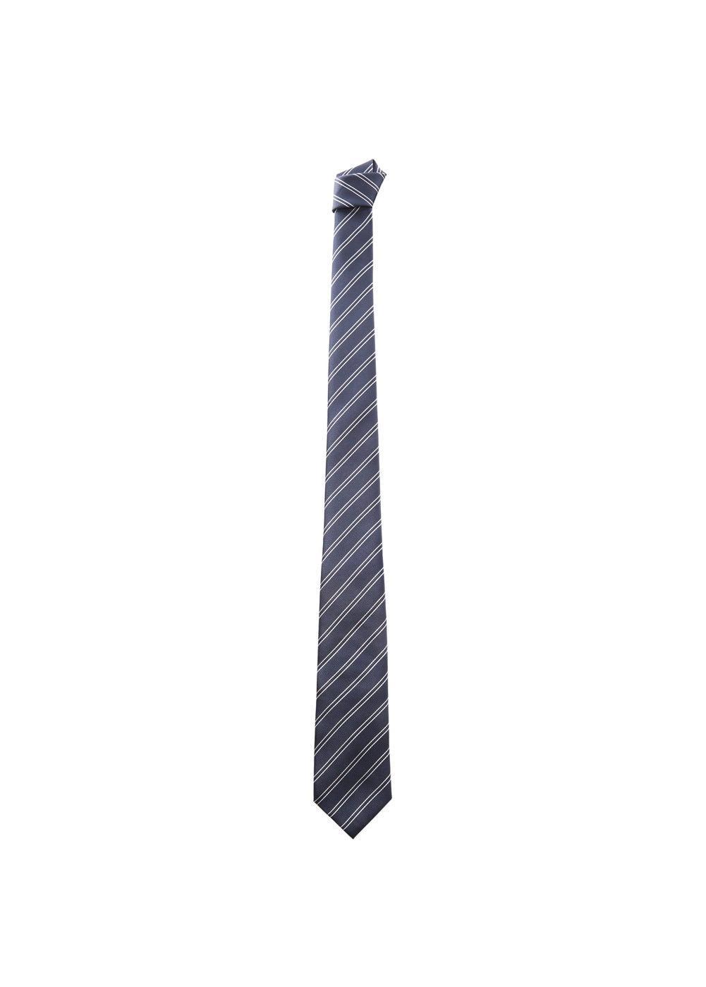 MANGO MAN - Stain-resistant striped tie - One size - Men Product Image