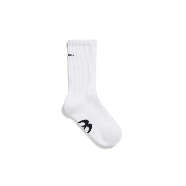 Men's Unity Sports Icon Socks in White/black Product Image