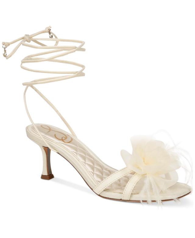 Womens Pammie Floral-Embellished Strappy Sandals Product Image