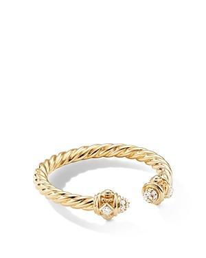 Womens Renaissance Open Ring in 18K Gold With Gemstones Product Image