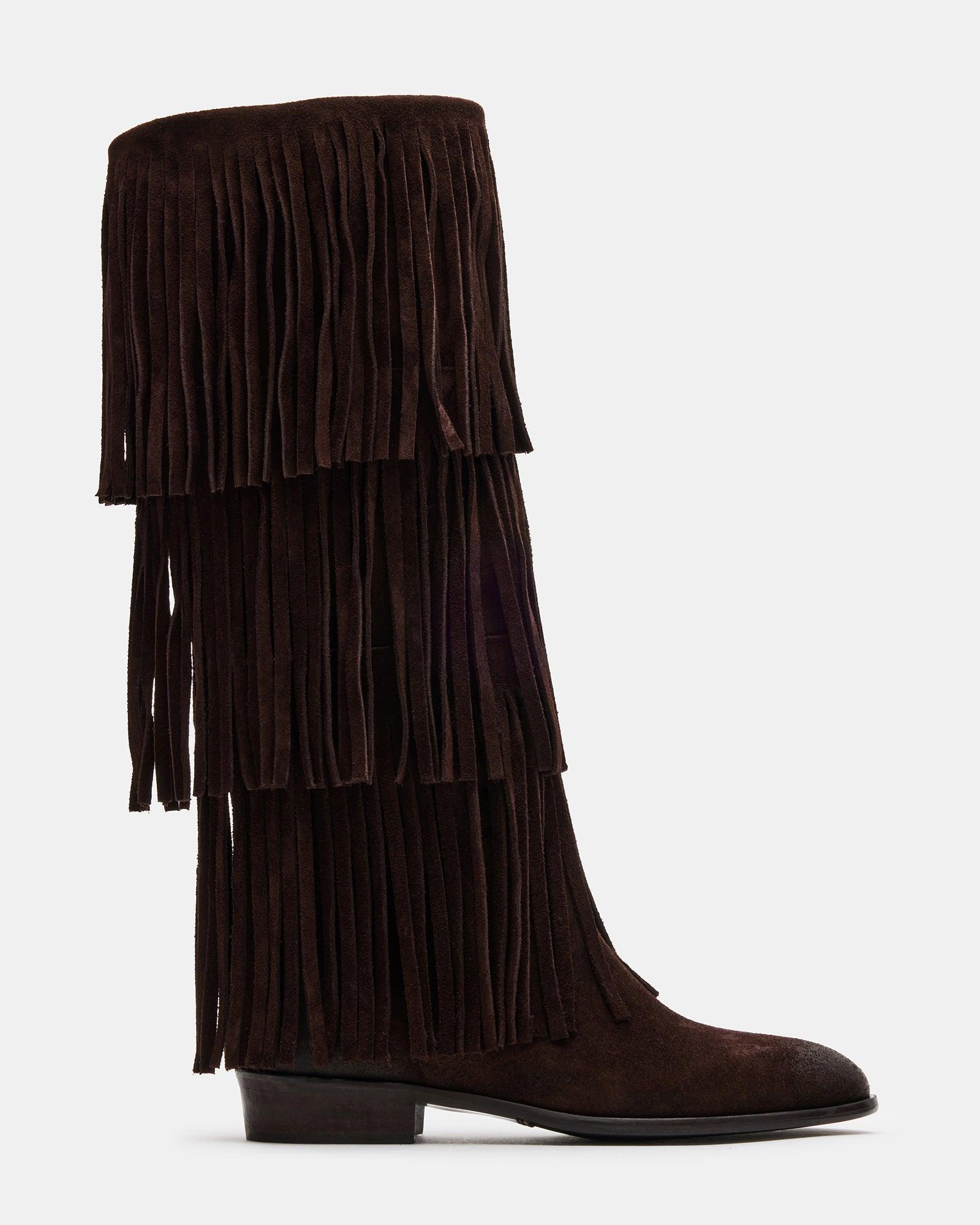 SPUR BROWN SUEDE Female Product Image