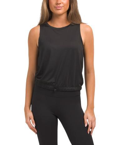 Luxe Micro Jersey Sleeveless Top for Women Product Image