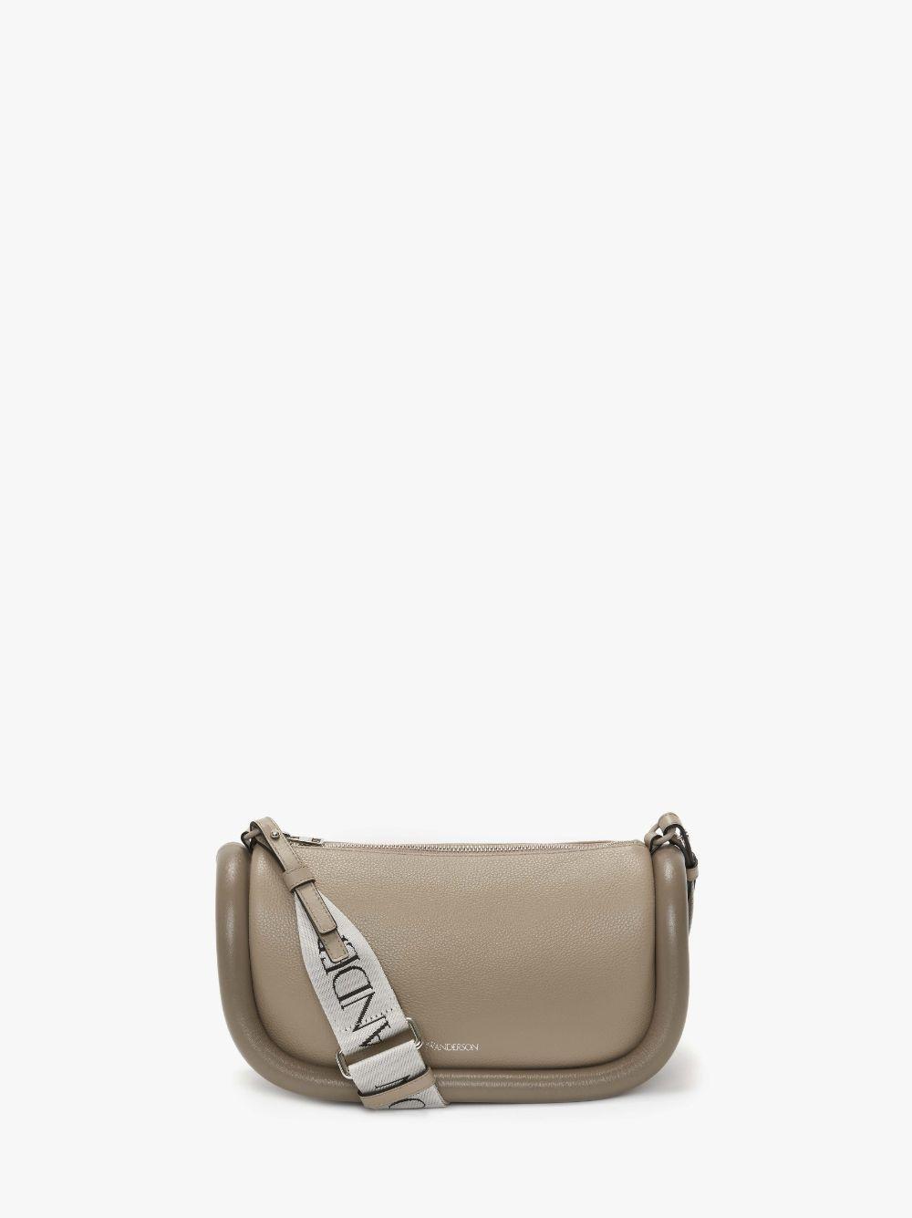 BUMPER-15 - LEATHER CROSSBODY BAG WITH ADDITIONAL WEBBING STRAP in neutrals | JW Anderson US  Product Image