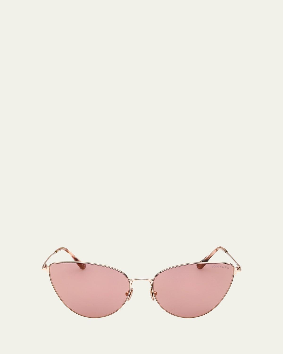 Anais Metal Cat-Eye Sunglasses Product Image