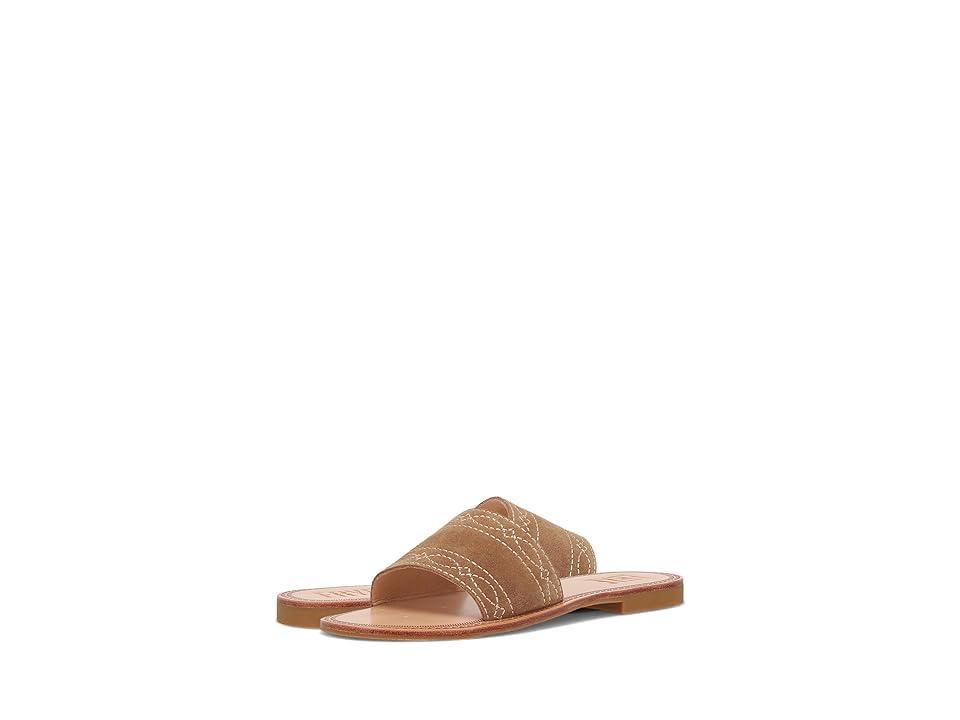 Frye Ava Woodstock Slide (Almond) Women's Sandals Product Image