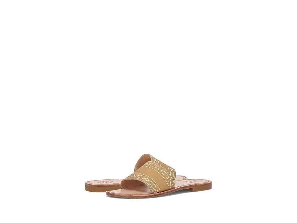 Frye Ava Woodstock Slide (Banana) Women's Sandals Product Image