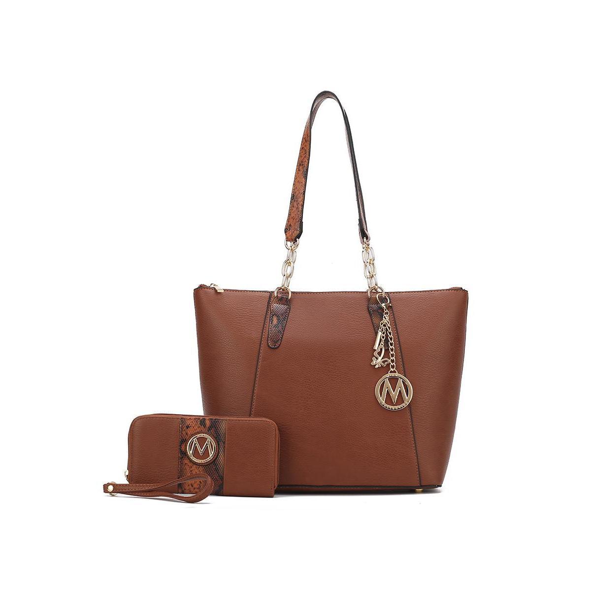 Mkf Collection Ximena Women s Tote Bag with Wristlet Wallet by Mia K Product Image