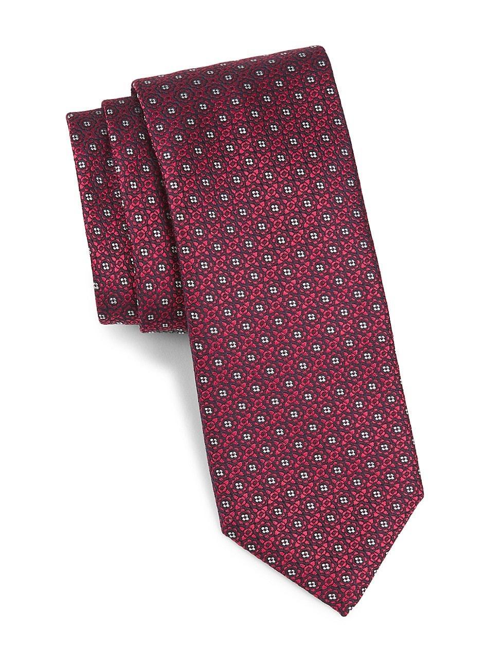 Mens Medallion Silk Tie Product Image