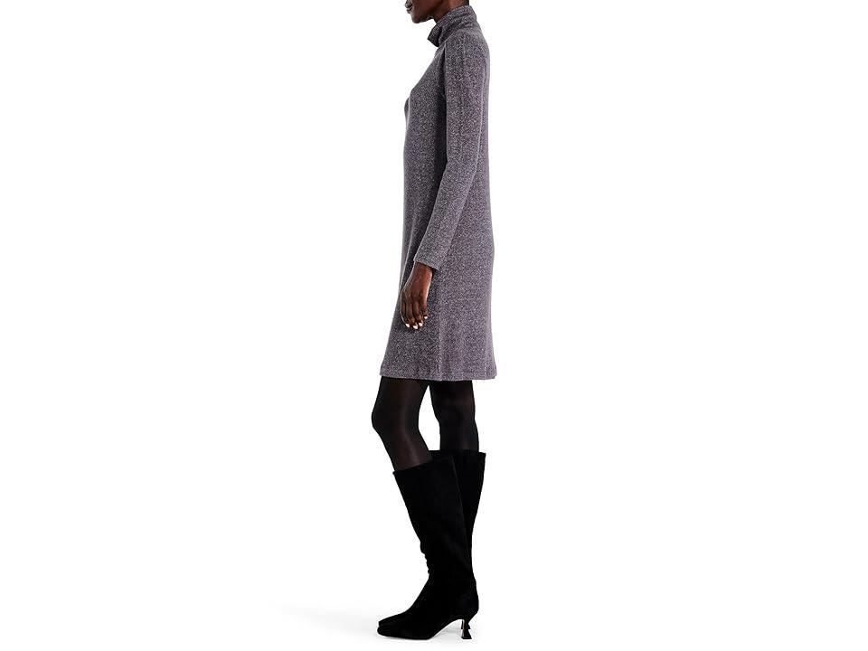 NIC+ZOE Cozy Turtleneck Long Sleeve Sweater Dress Product Image