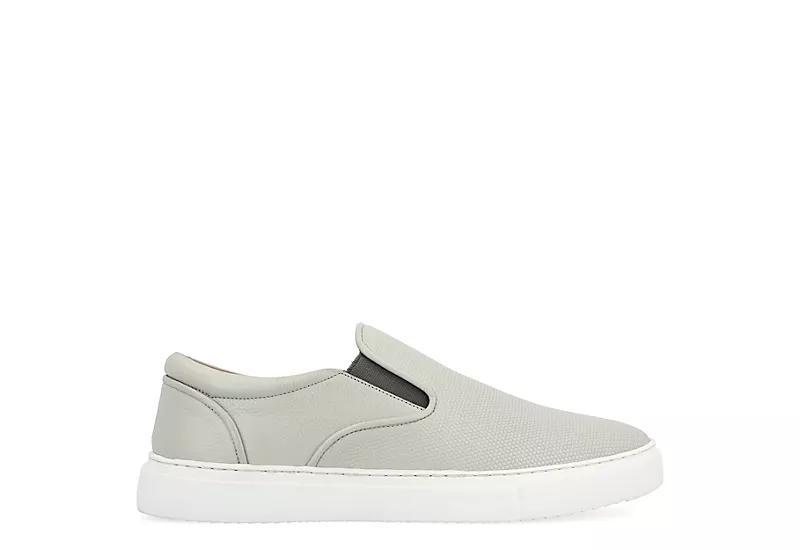 Thomas & Vine Conley Mens Leather Slip-On Sneakers Product Image