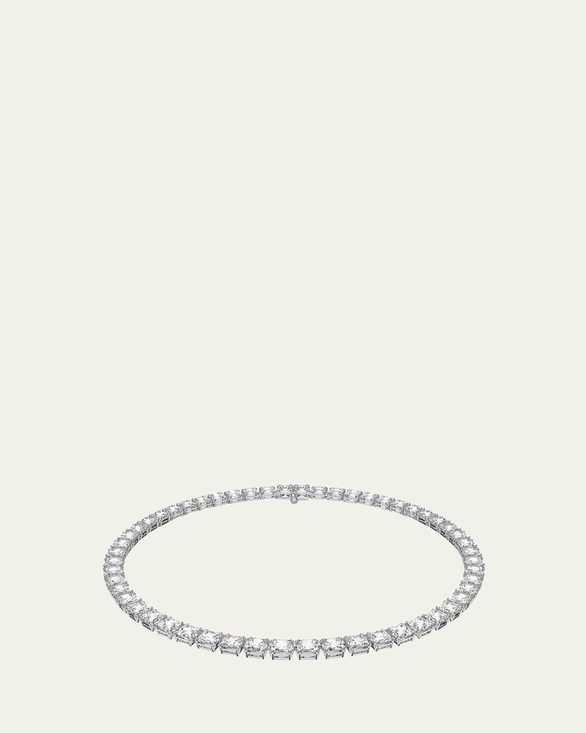 Swarovski Rhodium-Plated Millenia All-Around Necklace, 15 + 2 extender Product Image