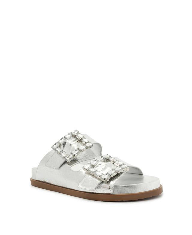 Arezzo Womens Rachel Flat Sandals Product Image