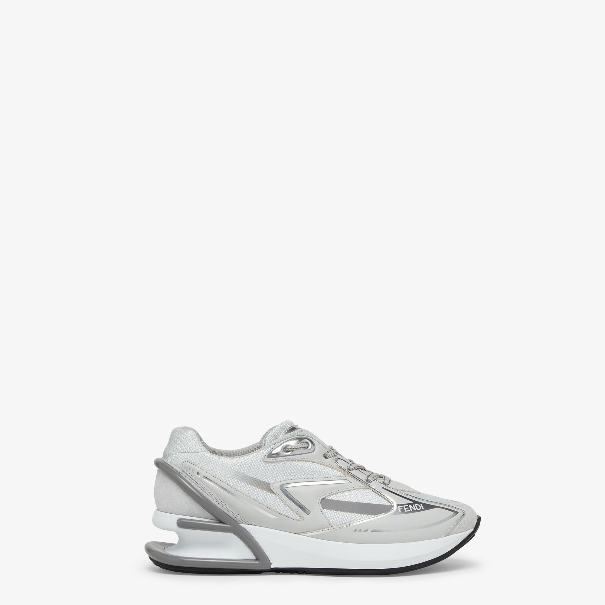 First 1Gray fabric trainers Product Image