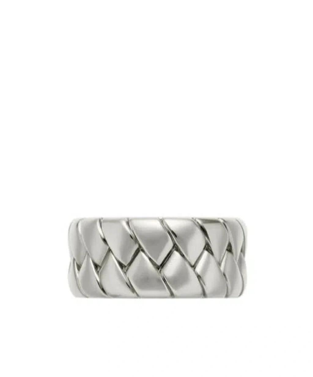 VERSACE Bind Ring In Silver Product Image