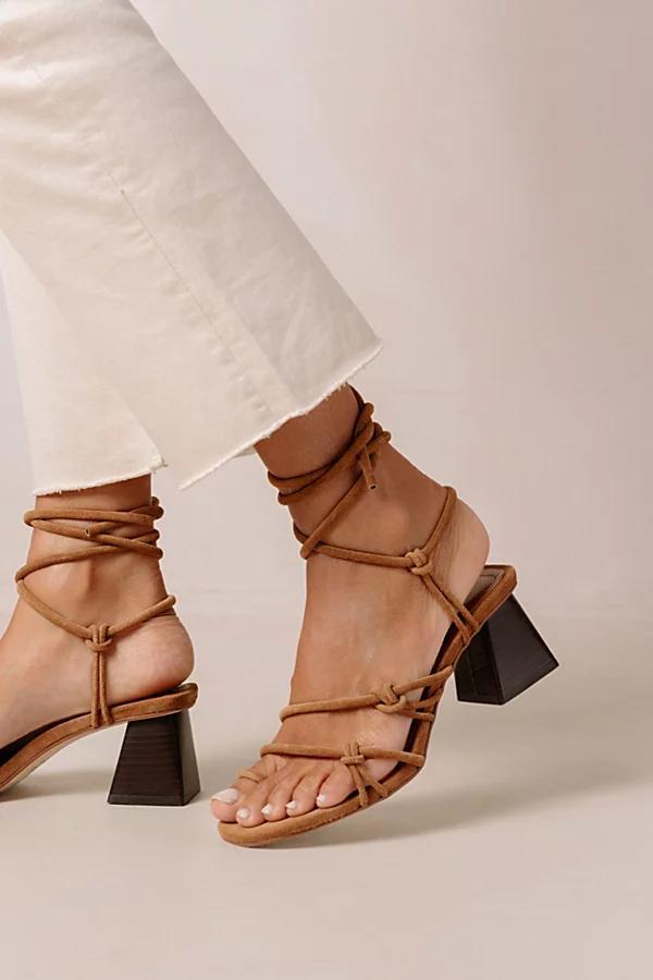 ALOHAS Goldie Suede Wrap Heel Womens at Urban Outfitters Product Image