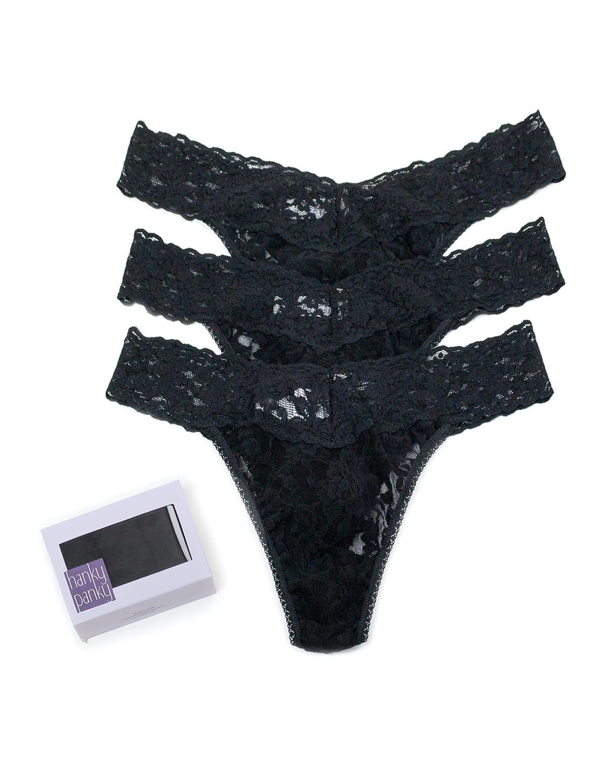 Hanky Panky 3-Pack Original Rise Thong Product Image