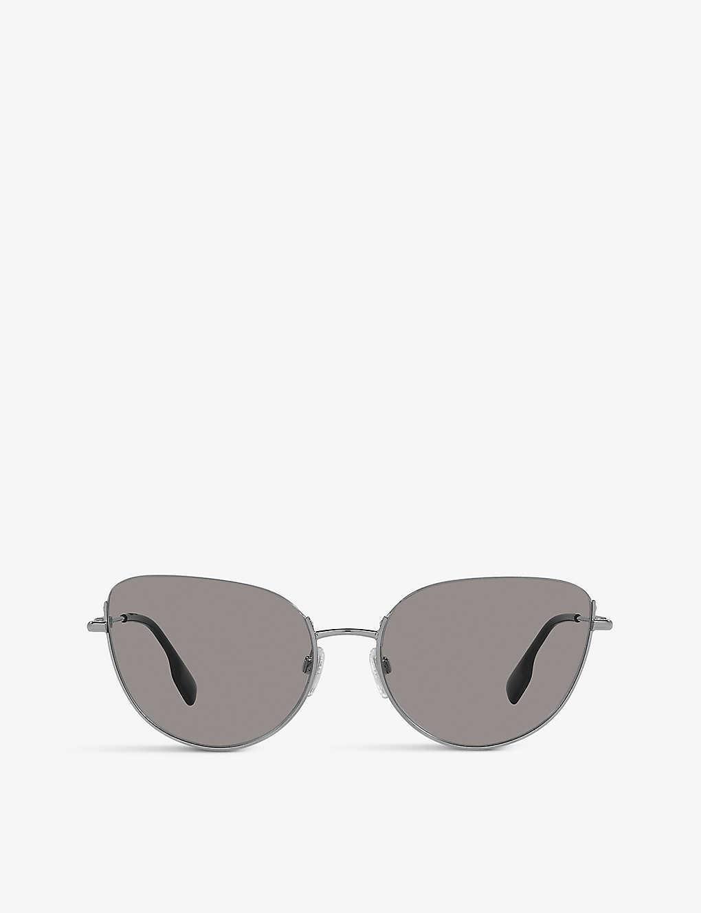 BURBERRY Woman Sunglass Be3144 Harper In Photo Grey Product Image