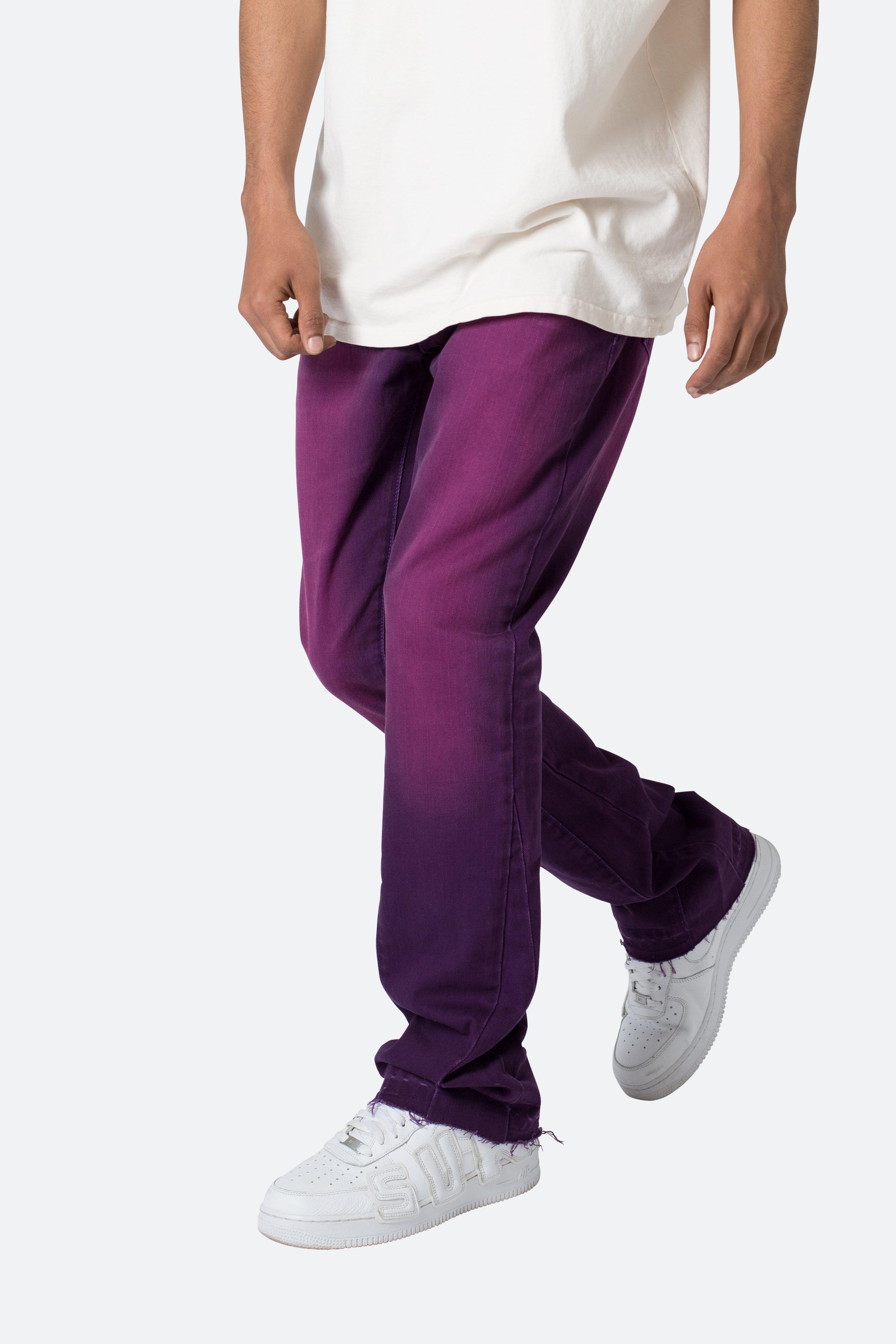 B512 Flare Denim - Purple Product Image