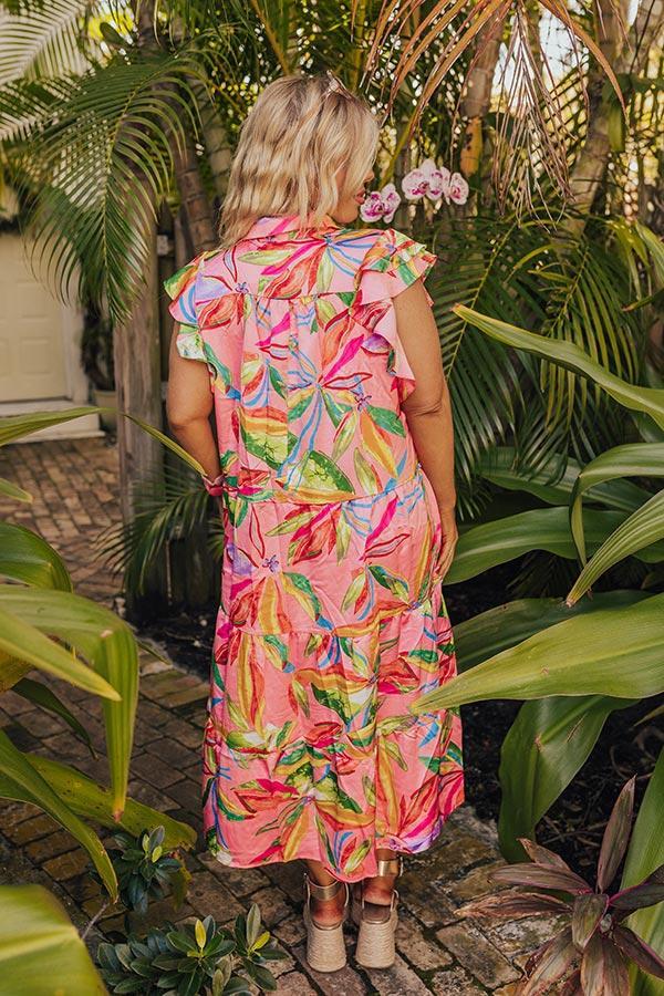 Stay In The Journey Floral Midi Curves Product Image