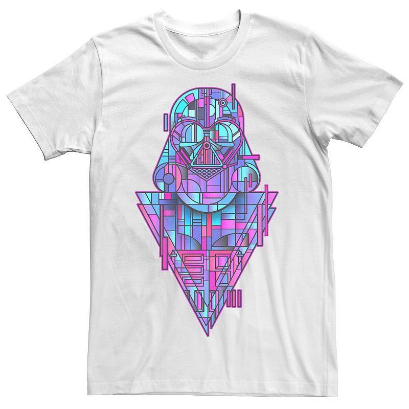 Mens Star Wars Darth Vader Geometric Panel Tee Product Image