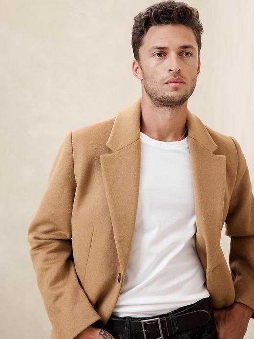 Wool-Blend Topcoat Product Image