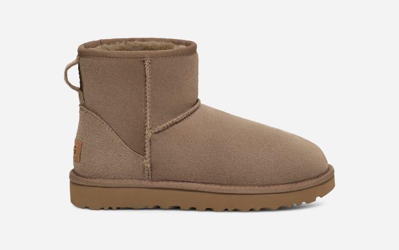 UGG Womens Classic Mini II Boot Sheepskin Classic Boots Product Image