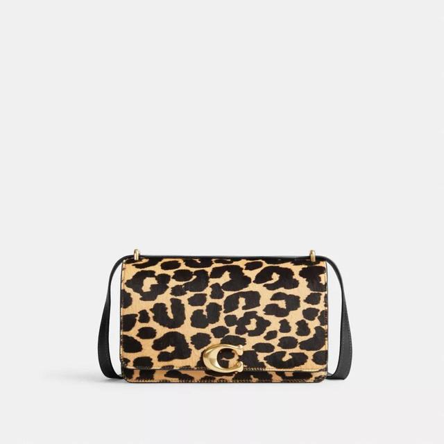 Bandit Shoulder Bag In Haircalf With Leopard Print Product Image