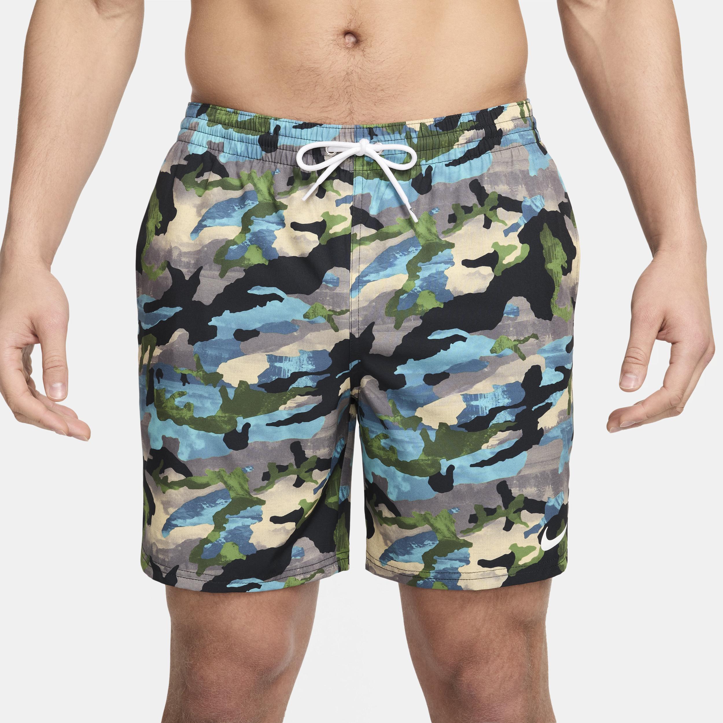 Nike Men's Swim Classic Camo 7" Volley Shorts Product Image