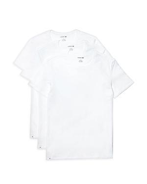 Lacoste Mens Regular-Fit Crewneck Undershirts 3 Pk. Product Image