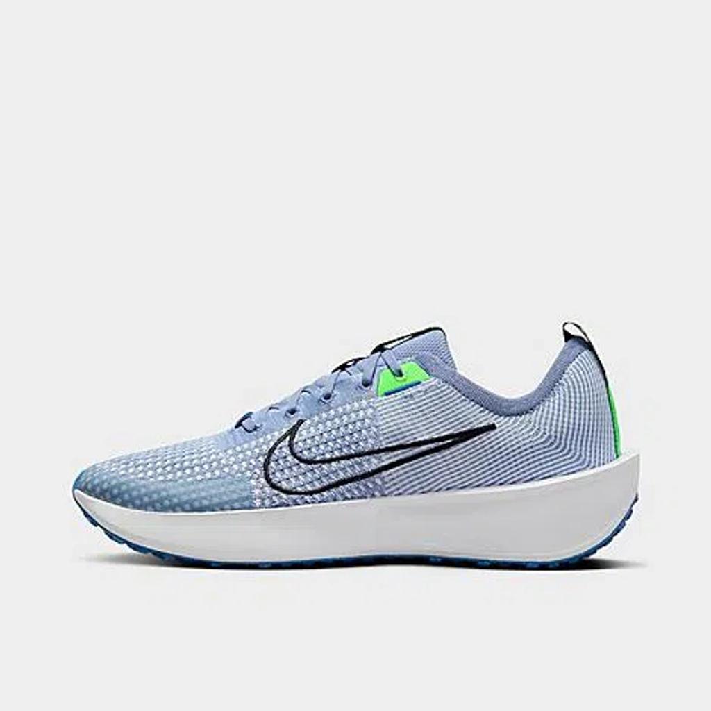 NIKE Mens  Interact Run In Ashen Slate/star Blue/green Strike Product Image