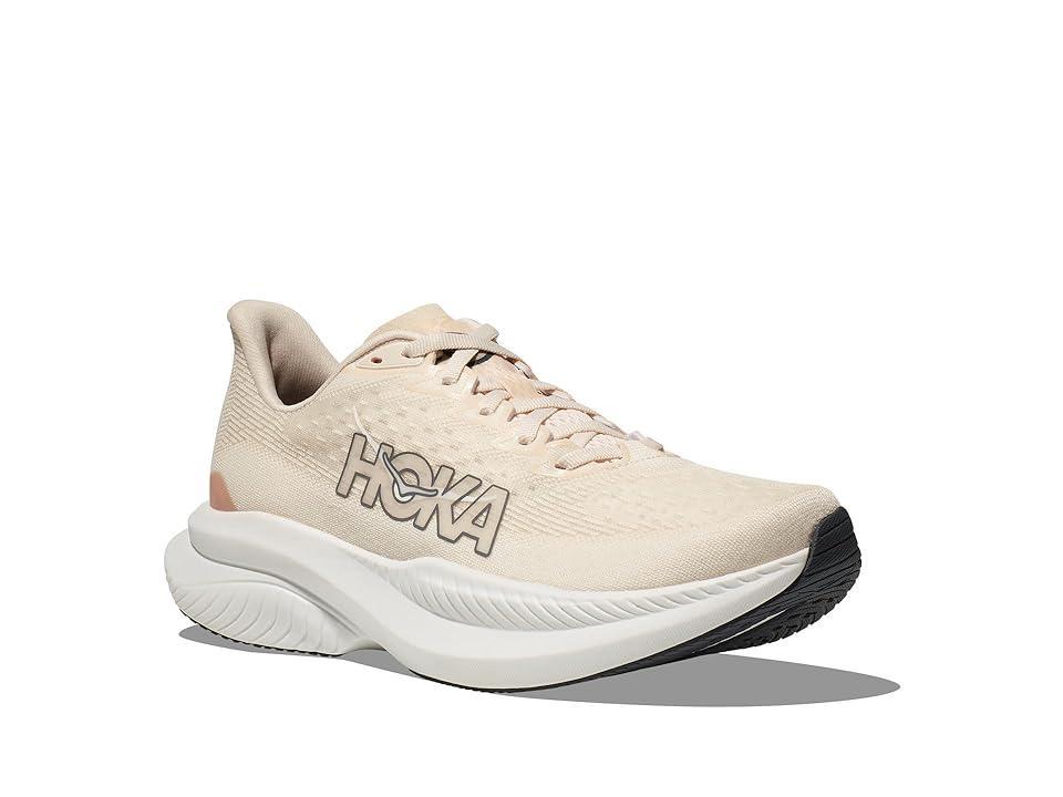 Hoka Women's Mach 6 (Eggnog/Vanilla) Women's Shoes Product Image