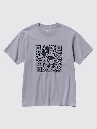 Mens Mickey Stands Ut (Short-Sleeve Graphic T-Shirt) Gray XS UNIQLO US Product Image