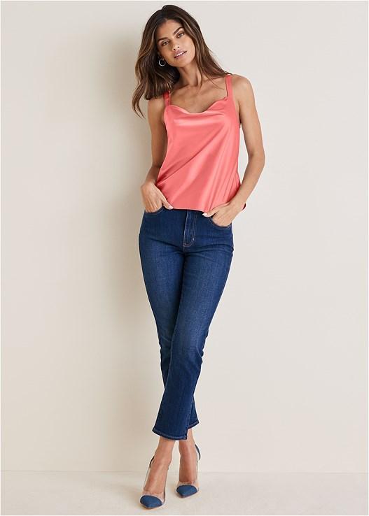 Audrey Straight Leg Jeans Product Image