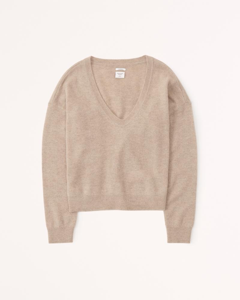 Cashmere V-Neck Sweater Product Image