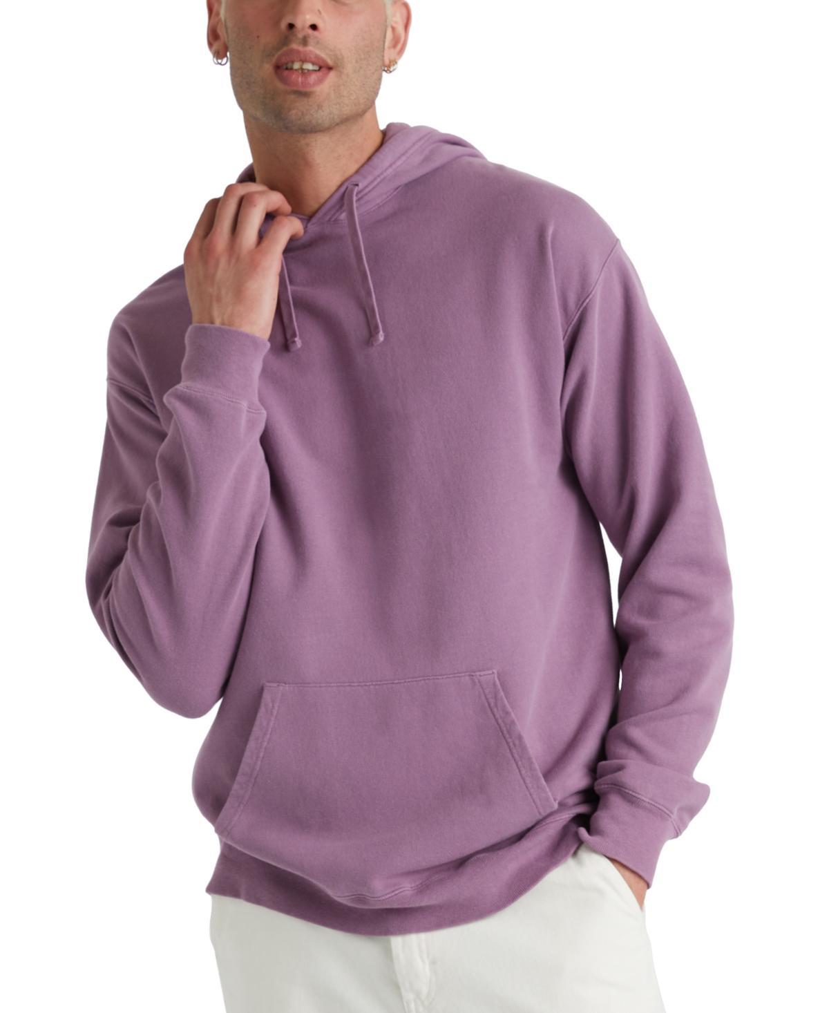 Mens Hanes Originals Garment Dyed Fleece Pullover Hoodie Product Image