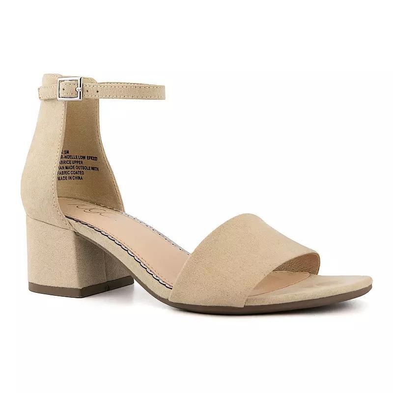 sugar Noelle Womens Block Heel Sandals Product Image