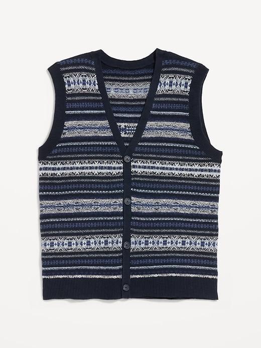 SoSoft Fair Isle Vest Product Image